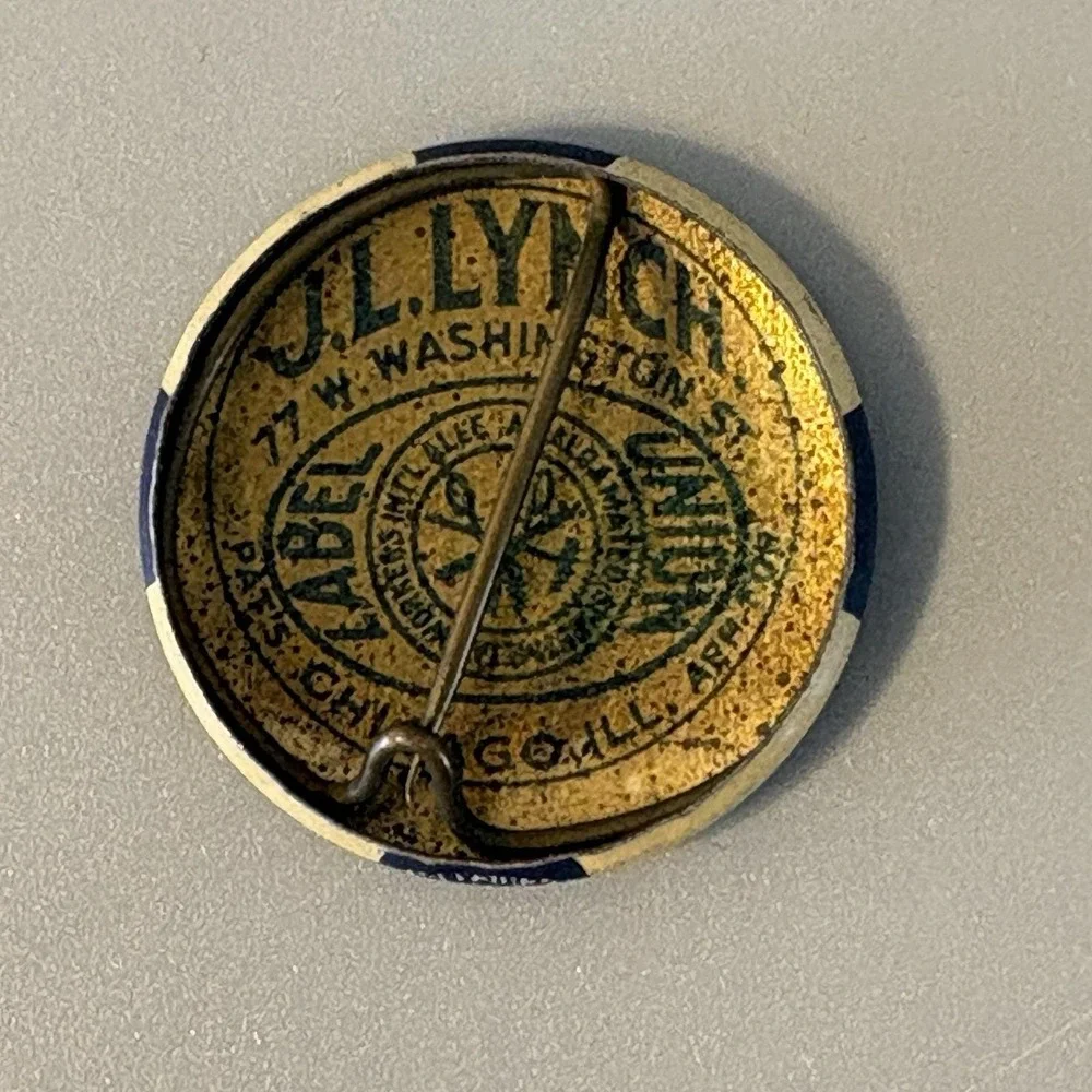 1914 A.A. of S.&E.R.E of A. DIV. 260 Trolley Union Celluloid Pinback Button